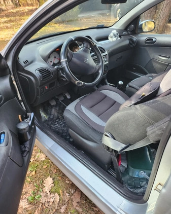 Peugeot 206 cena 5500 przebieg: 236000, rok produkcji 2005 z Kolno małe 79